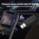 Max For USB Wireless 2 in 1 Bluetooth5.0 Audio Transmitter And Receiver Adapter