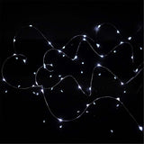 Max Multi-function Button Battery Copper Wire Lamp Festival Wedding White