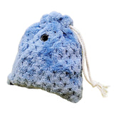 Maxbell Sugar Glider Sleeping Bag Pet Supply Portable for Marmosets Winter Hamster Blue