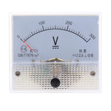 Max 85C1 DC Rectangle Ammeter Amp Current Tester Analog Panel Voltmeter 0-300 V