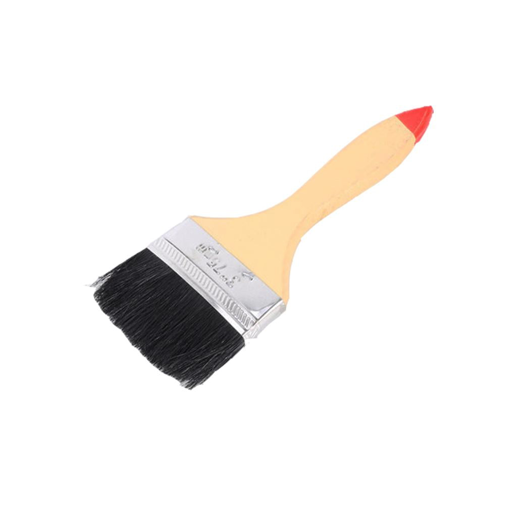 Maxbell Soft Hair Painting Supplies Brush Bristle DIY Touch up Tools NEW 3in Black
