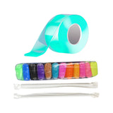 Maxbell Bubble Balloons Blowing Tape DIY Crafts Reusable Double Sided Tape for Adult Style A
