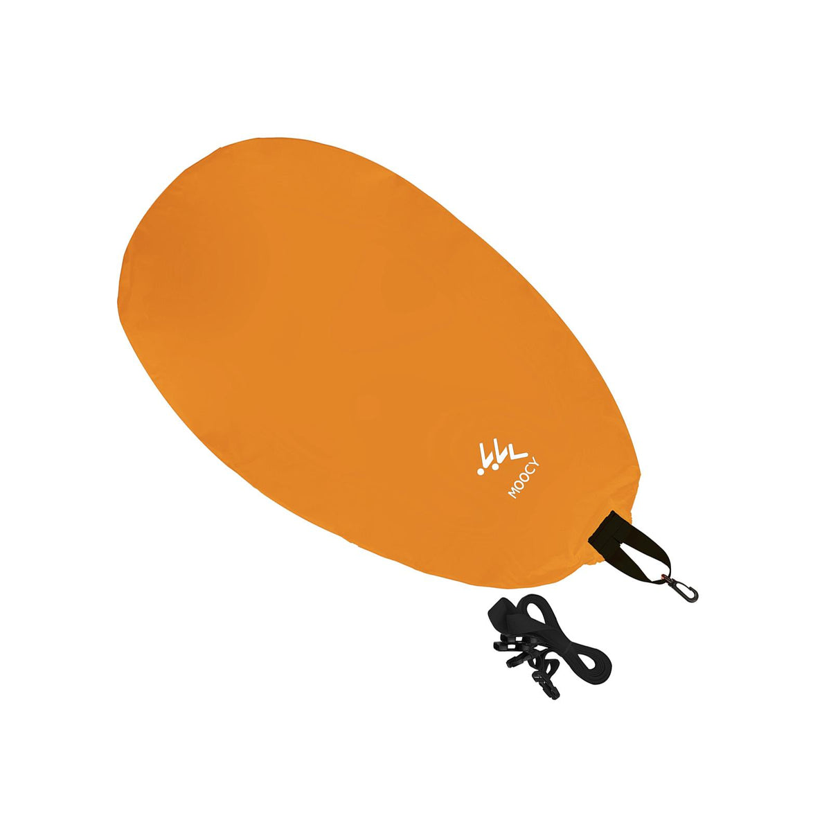 Maxbell Kayak Cockpit Drape Cover Adjustable with Hook for Kayak Outdoor Indoor orange Large