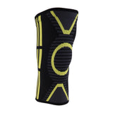 Maxbell Sports Knee Brace Support Injury Pressure Protector for Basketball L Yellow