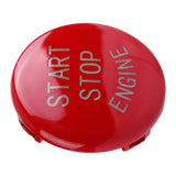 Max Start Stop Engine Button Switch Cover For BMW X1 E84 X3 E83 X5 E70 Red 3