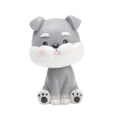 Max Cartoon Cute Dog Car Shaking Head Doll Bulldog Car Dashboard Table Decor 04
