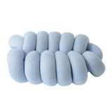 Max Decorative Knot Pillow Light Blue