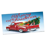 Maxbell Christmas Garage Door Banner Wall Hanging Decor for Church Home Holiday Blue 200cmx150cm