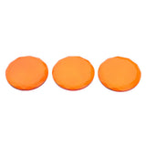 Maxbell 3Pcs Adhesive Glue Pallet Stand Crystal Holder Tray for Eyelash Extensions Orange