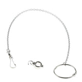 Maxbell Parrot Stainless Steel Eight-ring Anklet Pet Bird Cockatiel Foot Chain 10