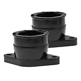 Maxbell 0.9" Carburetor Intake Manifold Boot For Yamaha TT350 86-87 XT350 Rubber x2