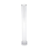 Maxbell Pillar Shaped Clear Candle Mold Wax Candle Mould for Candle Making Crafts