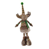 Maxbell Christmas Reindeer Plush Toy Sculpture Hanging for Table Bedroom Decor