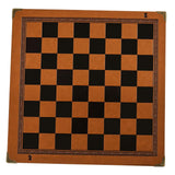 Maxbell Chessboard Mat PU Leather Heat Resistant Chess Pad Mat for Park Game Outdoor Orange