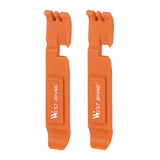 Maxbell 2Pcs Bicycle Tire Tyre Lever Opener Breaker Wheel Spoke Repair Tools Orange