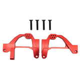 Maxbell 2Pcs RC Car Front Shock Towers Brackets Accessories for Axial SCX6 DIY Accs Red