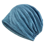 Maxbell Beanie Hat Wrap Comfortable Soft Durable Bonnet for Cycling Climbing Sports Blue