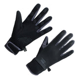 Maxbell Winter Warm Cycling Gloves Non Slip for Men Women for Running Sports Outdoor Black and gray