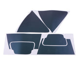Max Maxb 6pcs Car Door Handle Sticker Paster Trim For Honda Vezel HRV 2016 2017 Blue