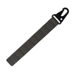 Maxbell Ground Nail Storage Bag Chain Hanging 8 Hole Travel Tent Stakes Storage Rack Black