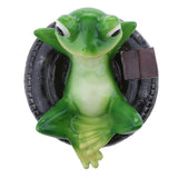 Max Simulation Resin Floating Frogs Fairy Garden Terrarium Outdoor Statues E