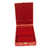 Maxbell Velvet Jewelry Set Box Tray Wedding Necklace Storage Display 26x20x7.5cm