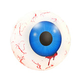 Maxbell Halloween Inflatable Eyeball Scary Eye Balls Toys for Garden Party Decor Blue 1PC