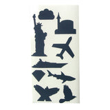 Maxbell Waterproof Self-adhesive Repair Patch for Down Jackets Bags Purplish Blue
