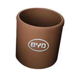 Maxbell Car Garbage Can Front Seat Travel Essentials Car Storage Bucket for Byd brown