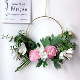 Max Artificial Silk Hanging Flower Wedding Venue Home Wall Door Decoration  B