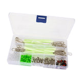 Maxbell 289Pcs Fishing Tackle Box Kit with Storage Case for Beginners Freshwater