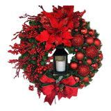 Maxbell wreath Hanging Garland with Light for door Party Window