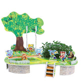 Max 3D DIY Cartoon House Assembling Paper Puzzles Toy for Kids Educational M003