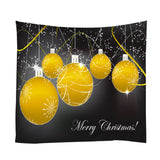 Max Maxb Christmas Theme Wall Hanging Tapestry 60x60" for Living Room Home Decor