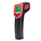 Maxbell Handheld Laser Infrared Thermometer Backlit Red