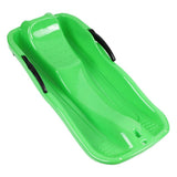 Maxbell Winter Snow Sled Kids Sledge Sledding Sleigh Fun Toy Garden Holiday Toboggan Green