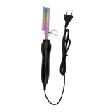 Maxbell Hair Straightener Comb Brush Curl Straight Hair EU Plug Hair Styling