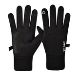 Maxbell Thermal Gloves Commuting Winter Gloves for Driving Outdoor Sports Riding Black XL