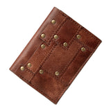 Max PU Leather Car Punk Money Clip Slim Unisex Wallet Credit Card Holder Case