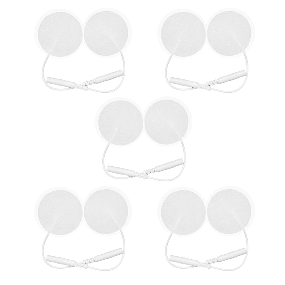 Maxbell Pack of 10 Electrode Pad for Acupuncture Therapy Tens Massager Unit Reusable