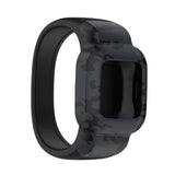 Maxbell Children Silicone Band Strap Belt Fit for GarminFit JR3 Camouflage Grey