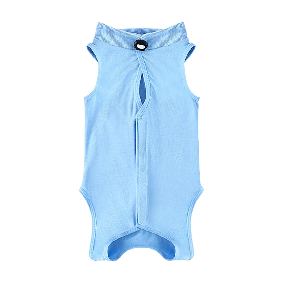 Maxbell Cat Recovery Suit Outfits Prevent Licking Pets Clothes for After Spay Kitten Blue M