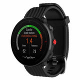 Max 22mm Watch Band Quick Release Strap Replacement for Polar watch black
