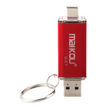 Max 2 in 1 USB 3.0+ Type C OTG Flash Drive Memory Stick U Disk High Speed 32GB