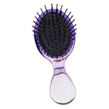 Maxbell Hair brush comb Wet Dry Hairs Types Girls Women Purple Silver