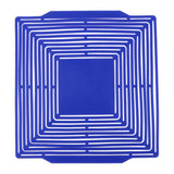 Maxbell Coffee Cup Place Mat Hot Pot Holder Insulated Trivet Mat Carry Basket Bag Blue