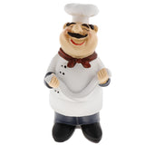 Italian Chef Shaped Kitchen Ornaments Resin Cook Statue Size-2