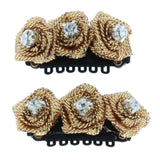 Maxbell 2Pcs Cute Flower Bow Candy Pet Dog Cat Puppy Grooming Hairpin Hair Clip  1