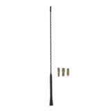 Max Maxb Car Roof Mast Whip Amplified Radio AM/FM Aerial Antenna w/ 3 Screws 16inch