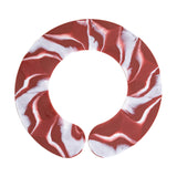 Maxbell Silicone Salon Hair Dye Pad Hair Cutting Cape for Perm Hair Dye Hairdressing Brown